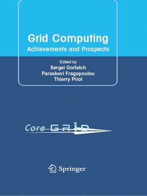 cover image of Grid Computing
